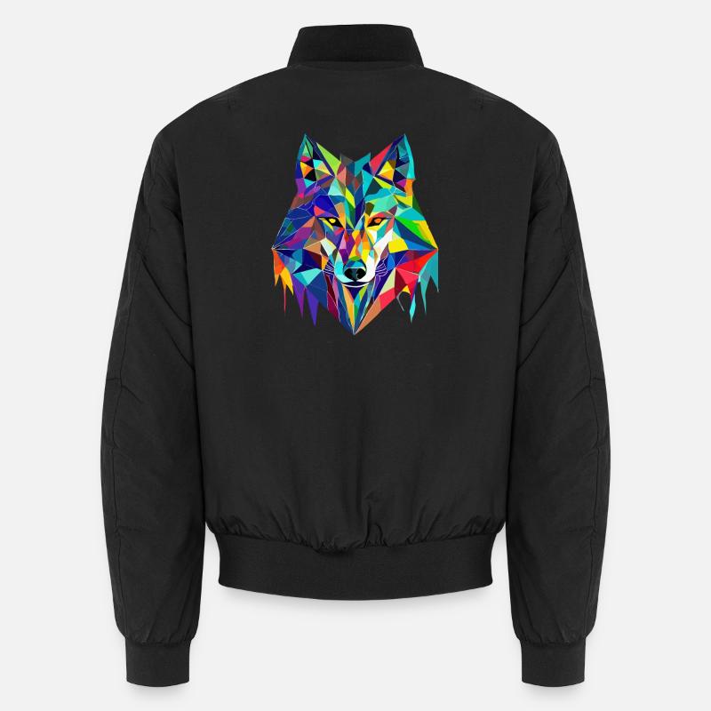 Qui danse avec le loup Bomber unisexe