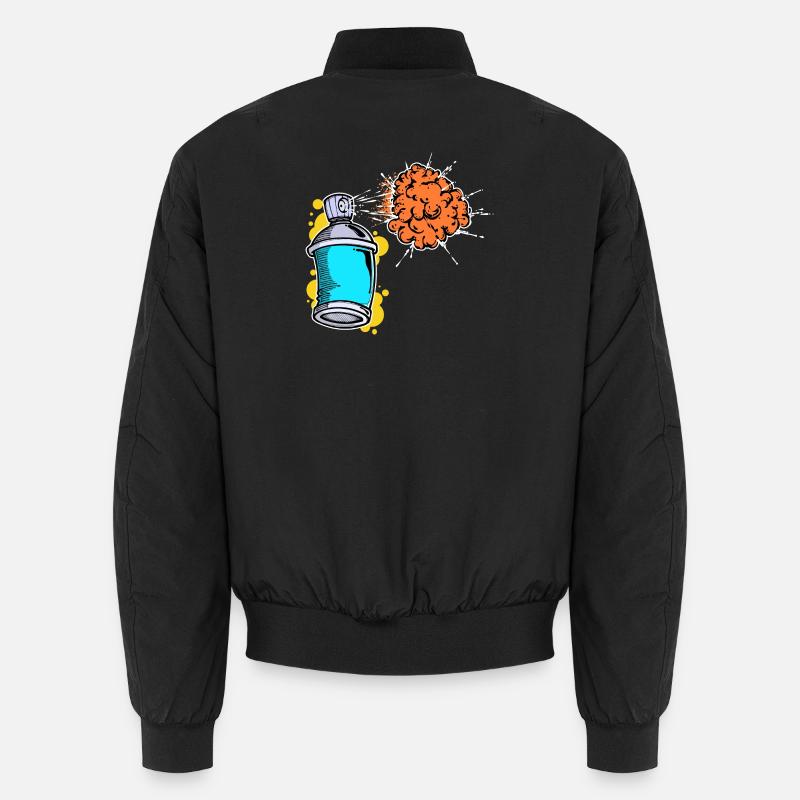 Sprayer Kunst Strassenkunst Wildstyle Graffiti Unisex Bomberjacke