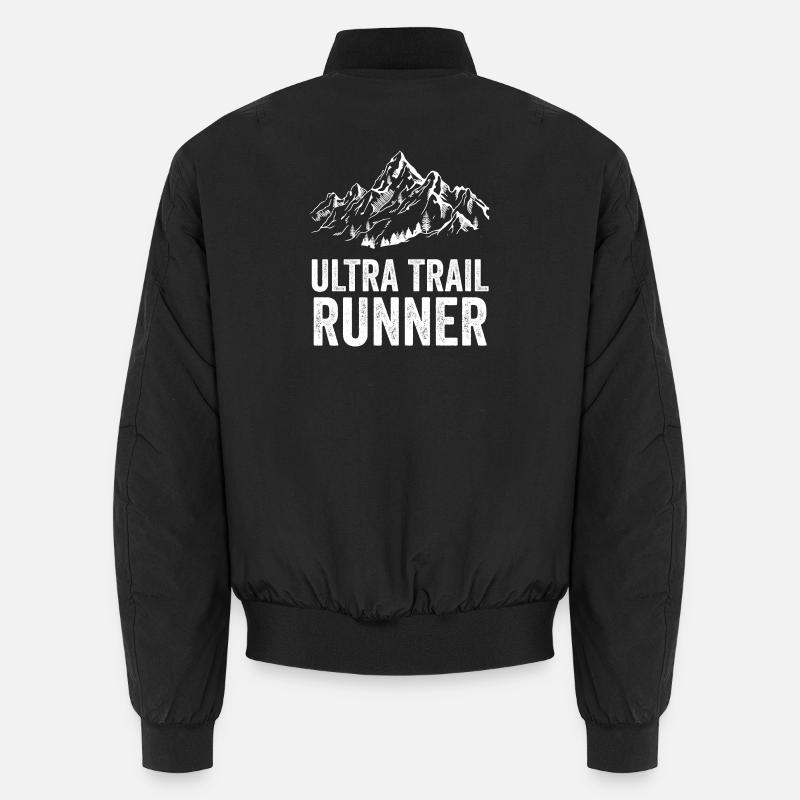 Ultra Trail Runner - Unisex Bomber Jacket - black