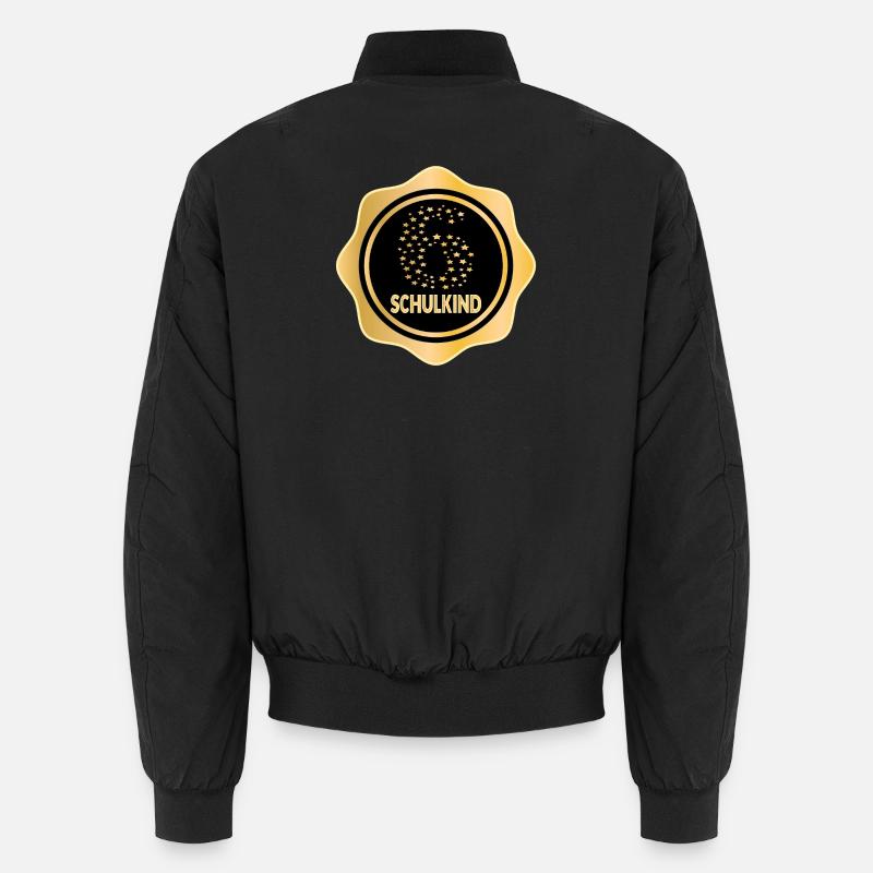 Schulkind 6 Jahre - Sechsjährige Unisex Bomberjacke