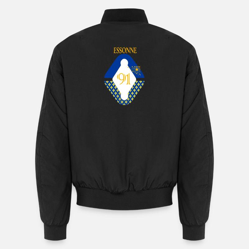 Essonne - Unisex Bomberjacke - Schwarz
