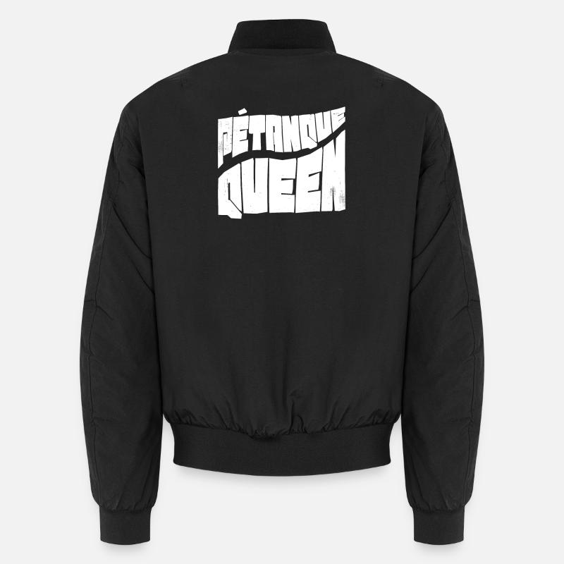Pétanque Queen balls for boules Boules Unisex Bomber Jacket