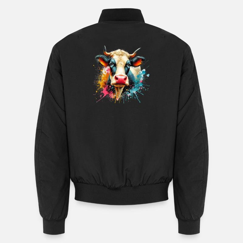 Kuh Unisex Bomberjacke