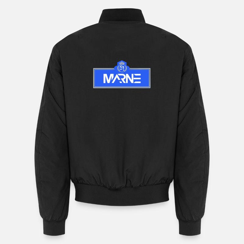 Mergel - Unisex Bomberjacke - Schwarz