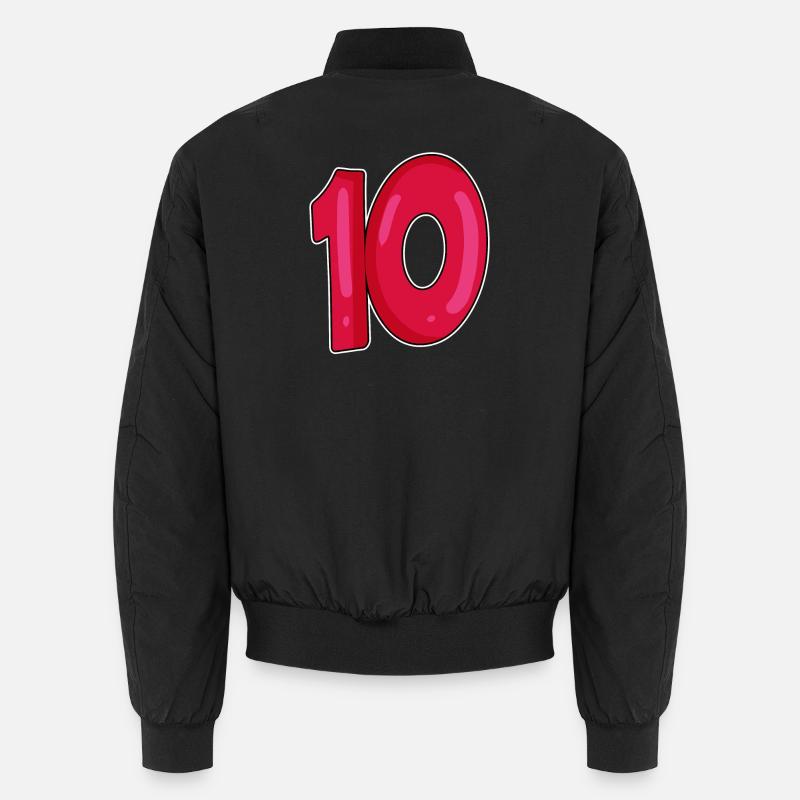 10 Bomber unisexe