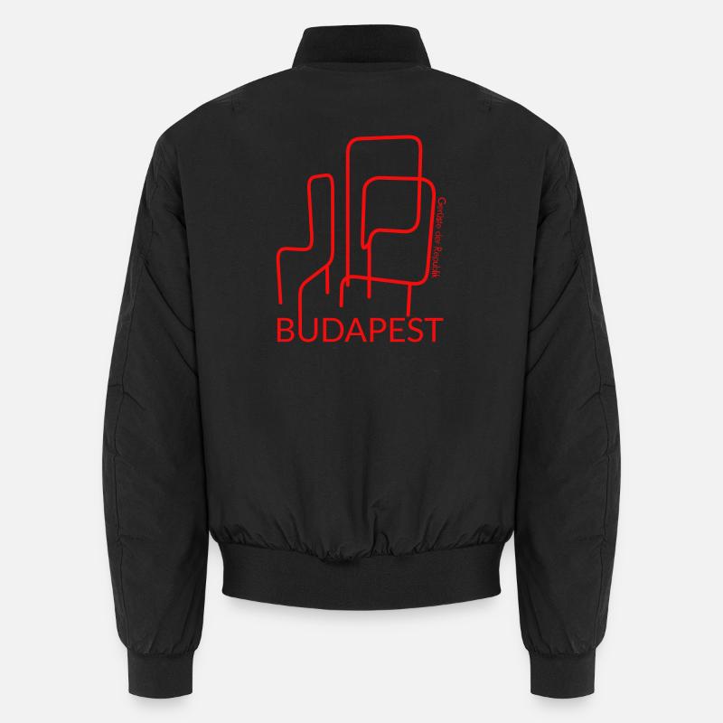 Budapest Jungle Gym - Bomber unisexe - noir