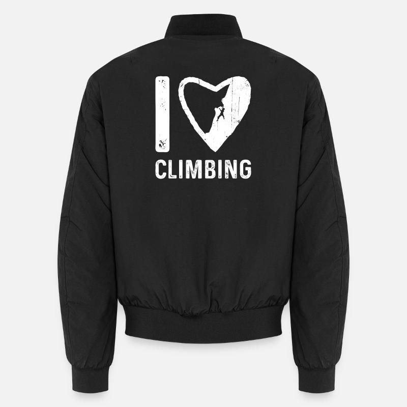 I Herzklettern Unisex Bomberjacke