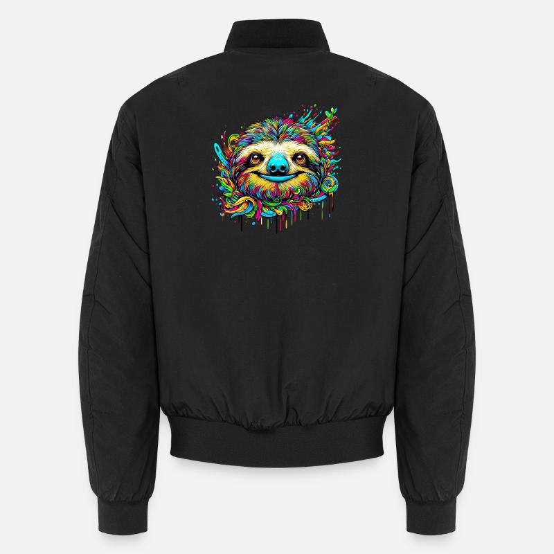 Faultier Unisex Bomberjacke