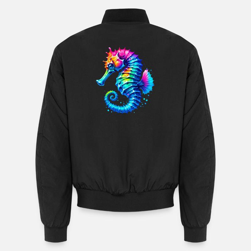 Hippocampe Bomber unisexe