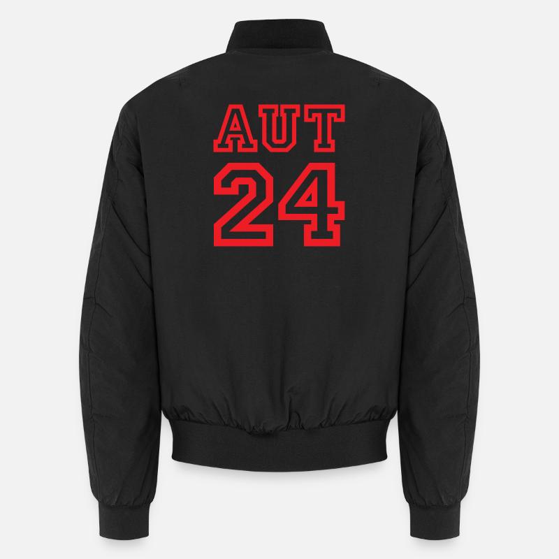 Austria Österreich - Unisex Bomber Jacket - black