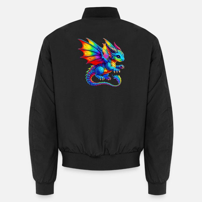 Dragon - Bomber unisexe - noir