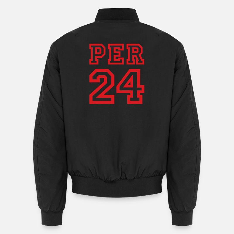 Peru - Unisex Bomberjacke - Schwarz