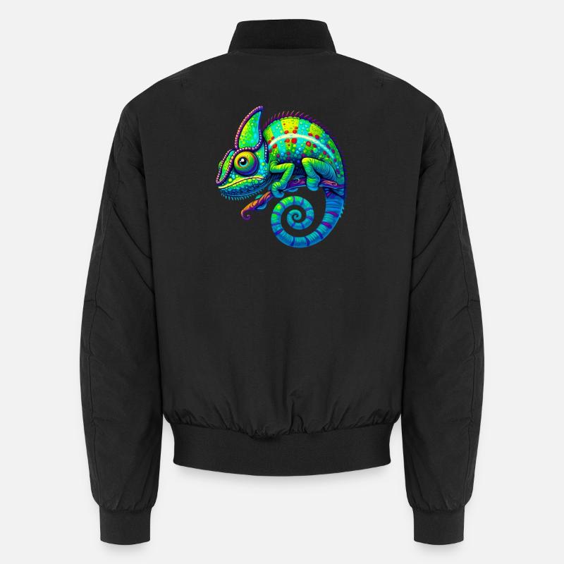 Chameleon - Unisex Bomber Jacket - black