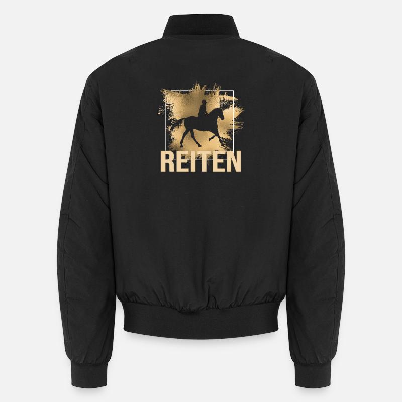 Reiten Unisex Bomberjacke