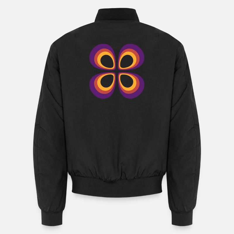 Positives Orbital 2 - Unisex Bomberjacke - Schwarz