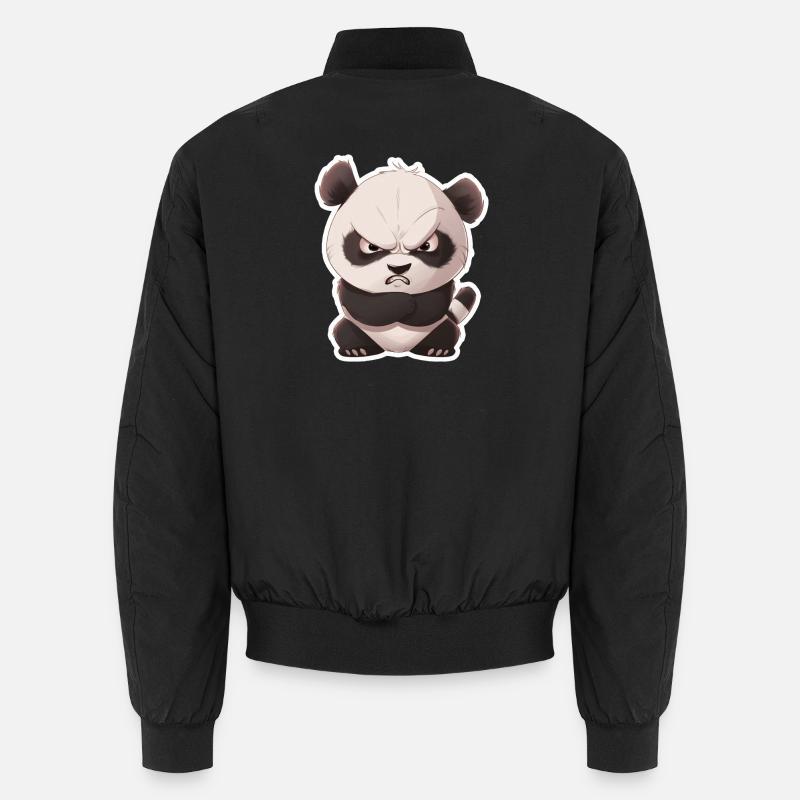 Süßes Pandababy Panda eingeschnappt Unisex Bomberjacke