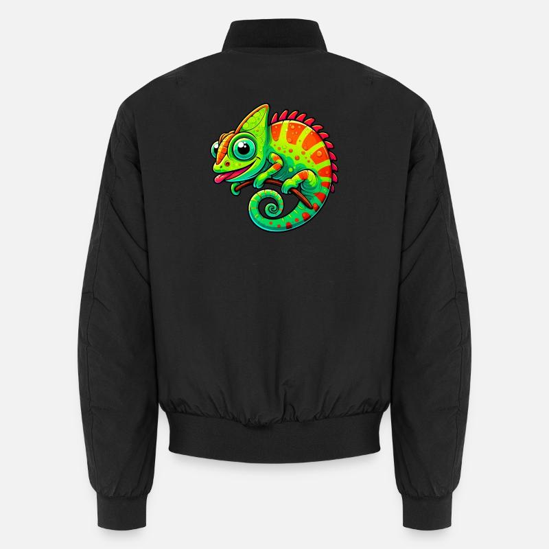 Chameleon - Unisex Bomber Jacket - black