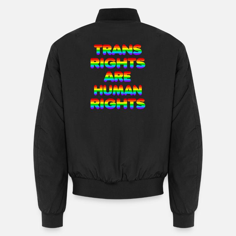 Trans Rights for CSD Christopher Street Day Unisex Bomber Jacket