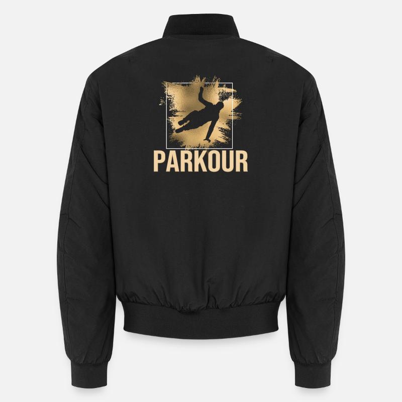 Parkour Unisex Bomberjacke
