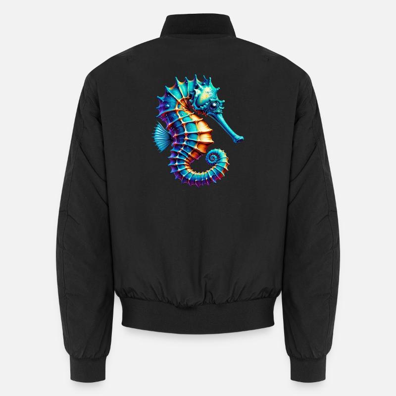 Hippocampe Bomber unisexe