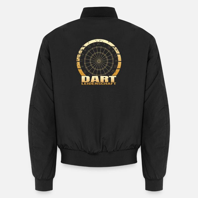 Dart Leidenschaft - Unisex Bomberjacke - Schwarz
