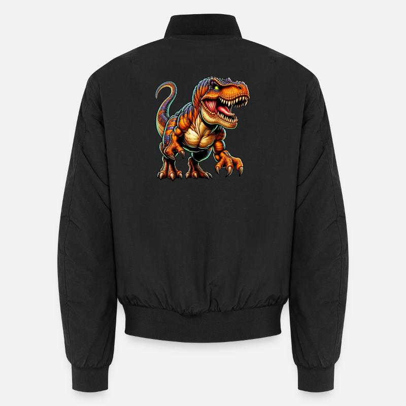 Dinosaure - Bomber unisexe - noir