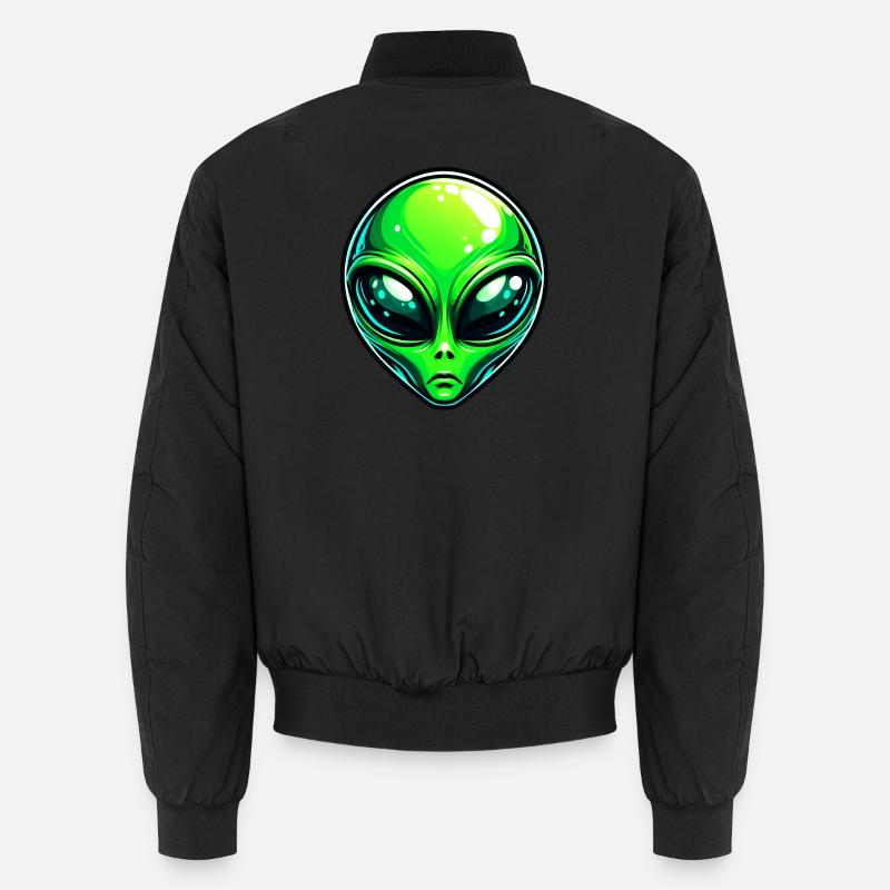 Alien extraterrestre martien Bomber unisexe
