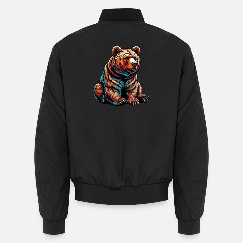 Bär Unisex Bomberjacke