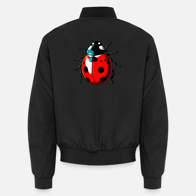 Marienkäfer Unisex Bomberjacke