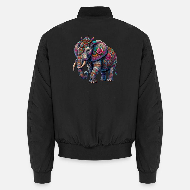 Elefant Unisex Bomberjacke