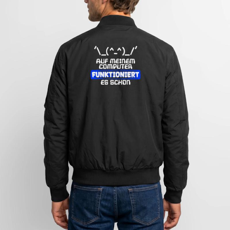 Computer Developer Software Developer Statement Unisex Bomber Jacket