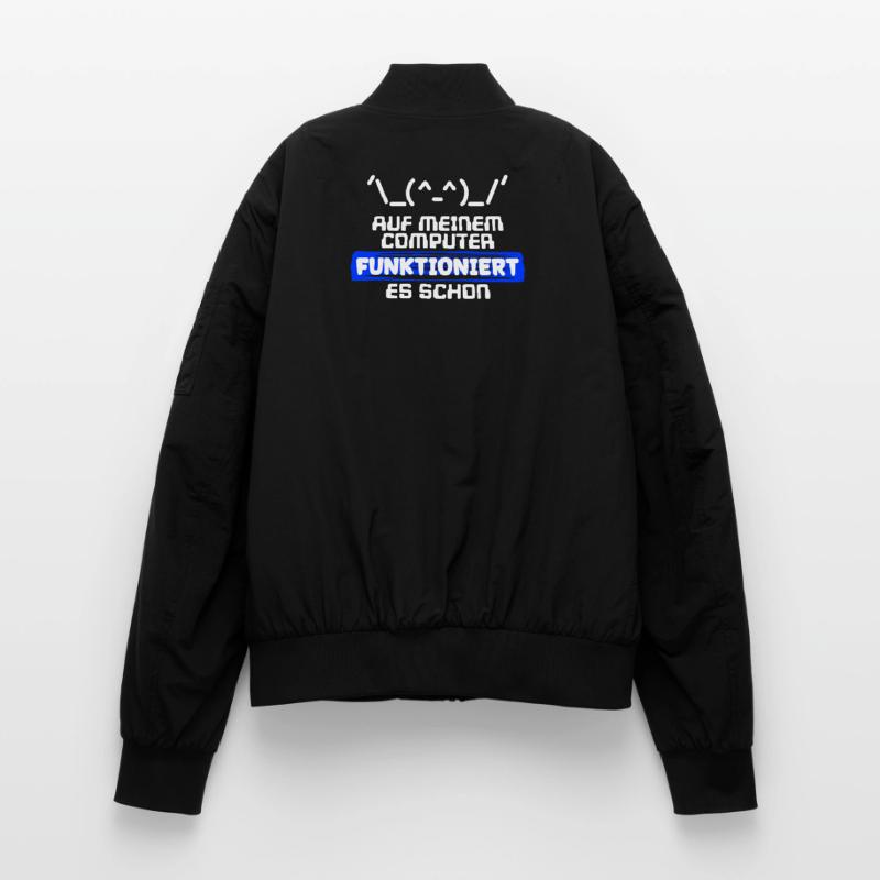Computer Developer Software Developer Statement Unisex Bomber Jacket