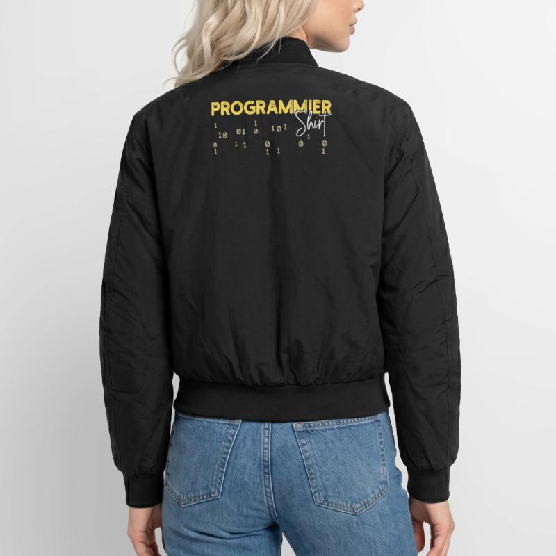 Developer Statement Coden Scripting Web Developer Unisex Bomber Jacket