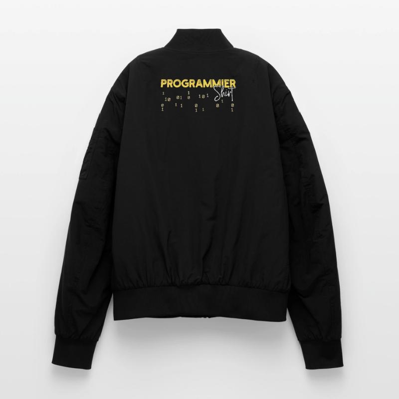 Developer Statement Coden Scripting Web Developer Unisex Bomber Jacket