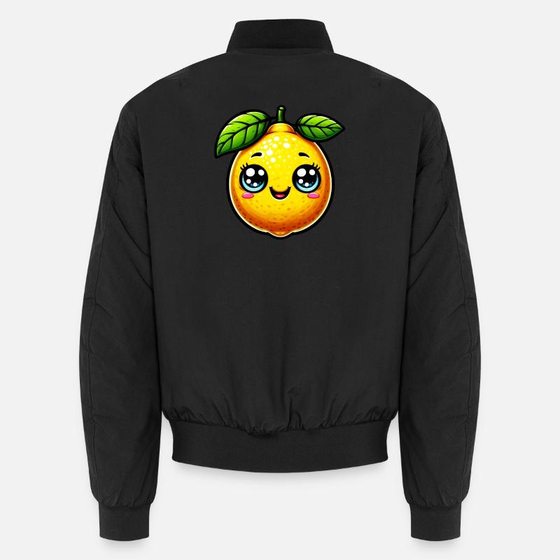 Zitrone Zitronen Unisex Bomberjacke