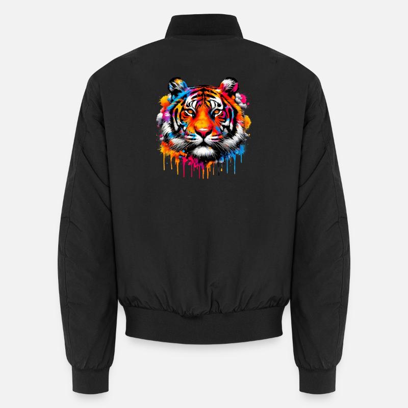 Tiger Unisex Bomberjacke