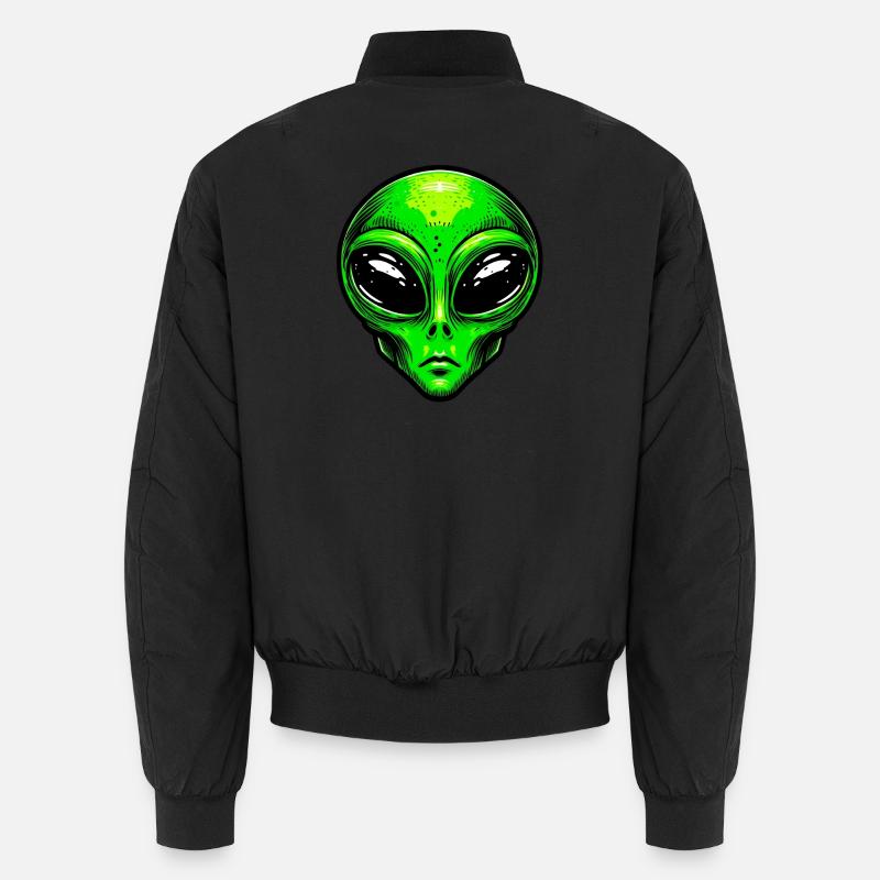 Alien extraterrestre martien Bomber unisexe