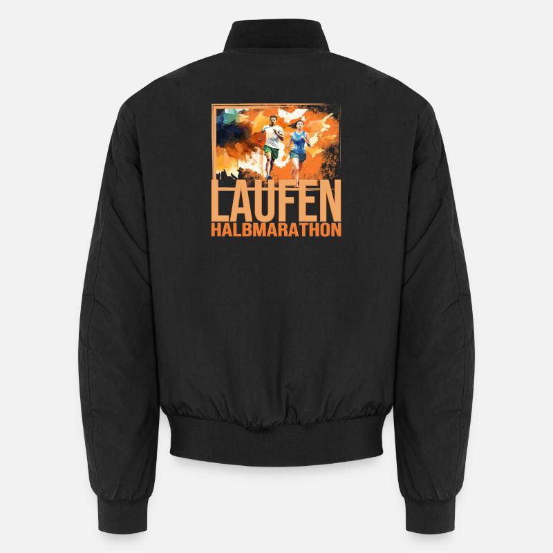 Laufen - Halbmarathon Unisex Bomberjacke