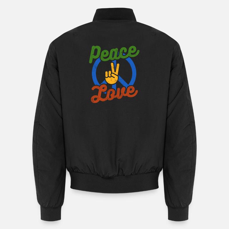 Paix Amour Bomber unisexe