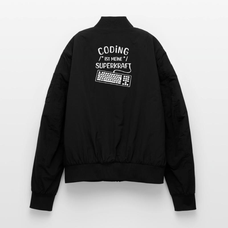 Instruction de script de code Développeur Computergeek Bomber unisexe