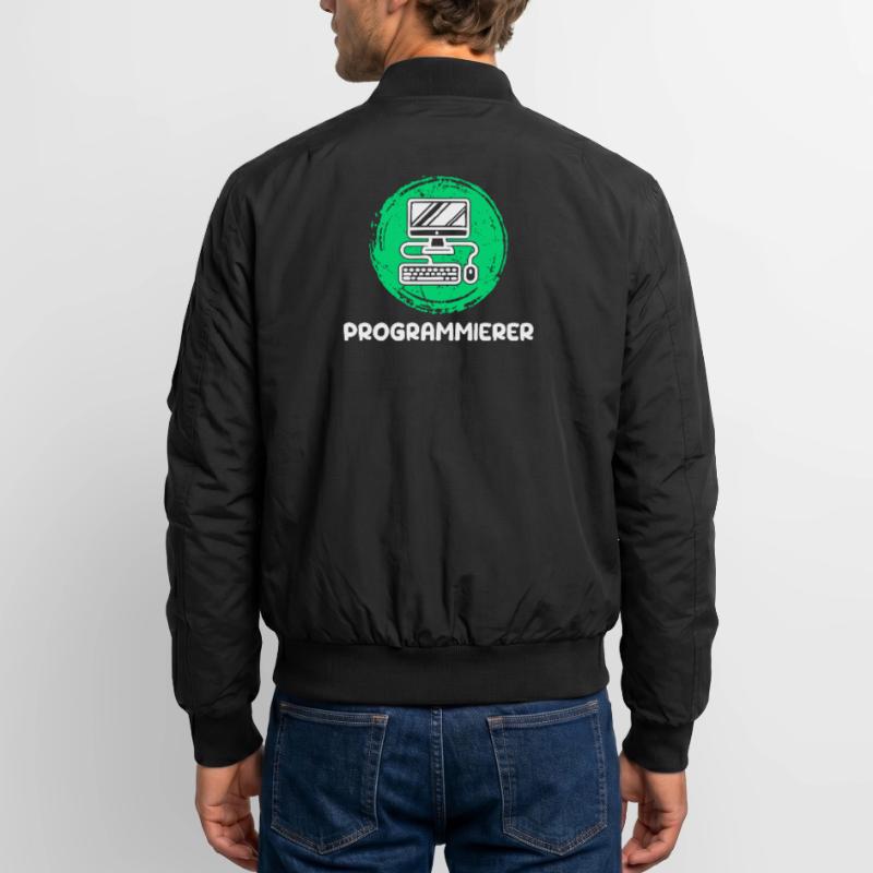 Computerfreak Skripting Developer Programmierer Unisex Bomberjacke
