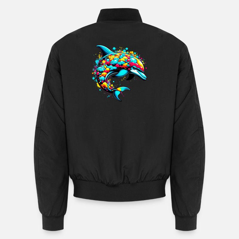 Dolphin Unisex Bomber Jacket