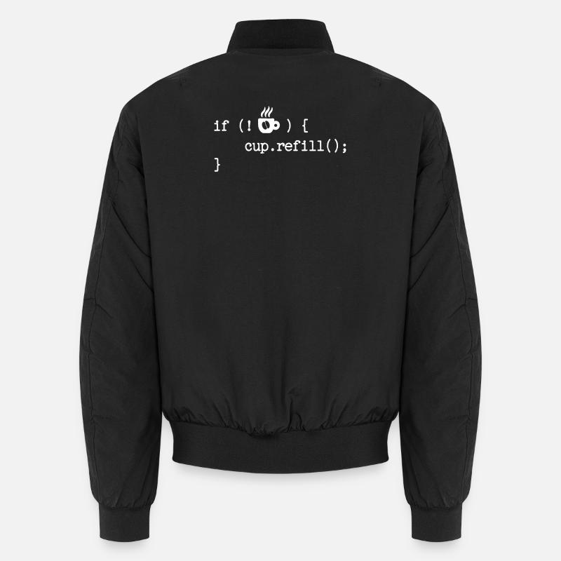 Debug Programmierer Coden Developer Computerfreak Unisex Bomberjacke