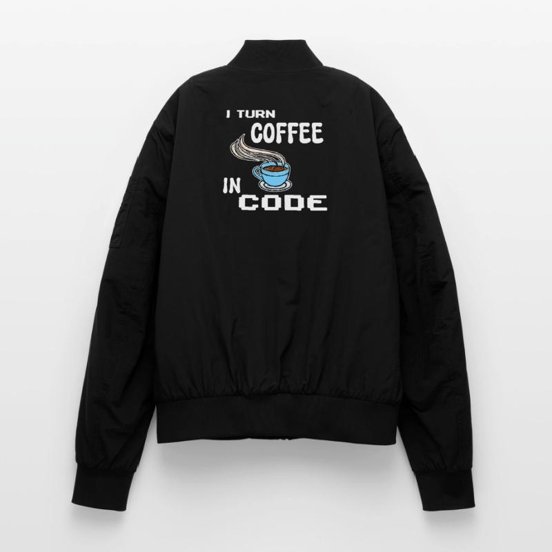 Developer Computerfreak Statement Programmierer Unisex Bomberjacke