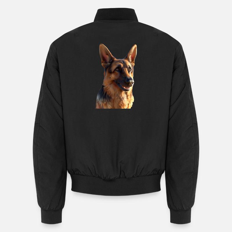 Schäferhund Hund Liebe Deutscher Schäferhund Hunde Unisex Bomberjacke