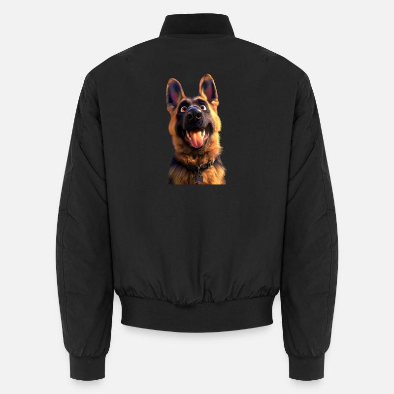 Schäferhund Hund Liebe Deutscher Schäferhund Hunde Unisex Bomberjacke
