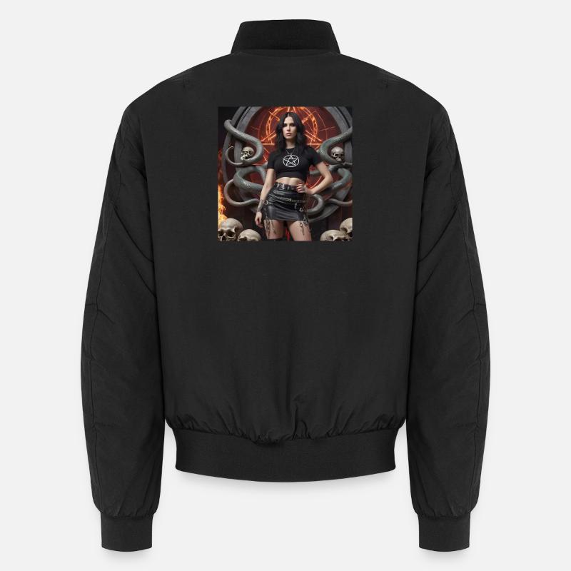 Pose de métal lourd Bomber unisexe