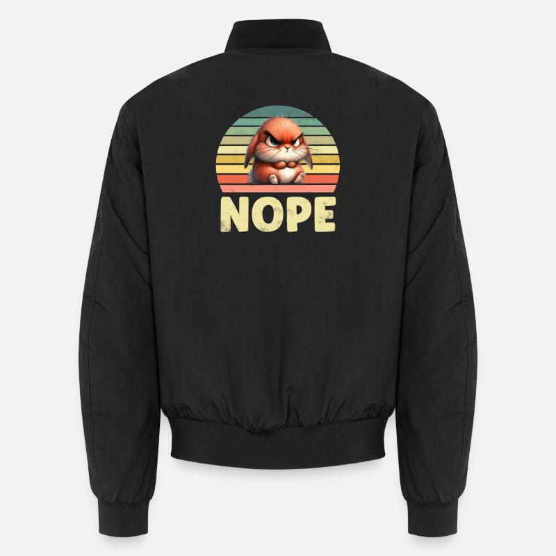 Rabbit Unisex Bomber Jacket
