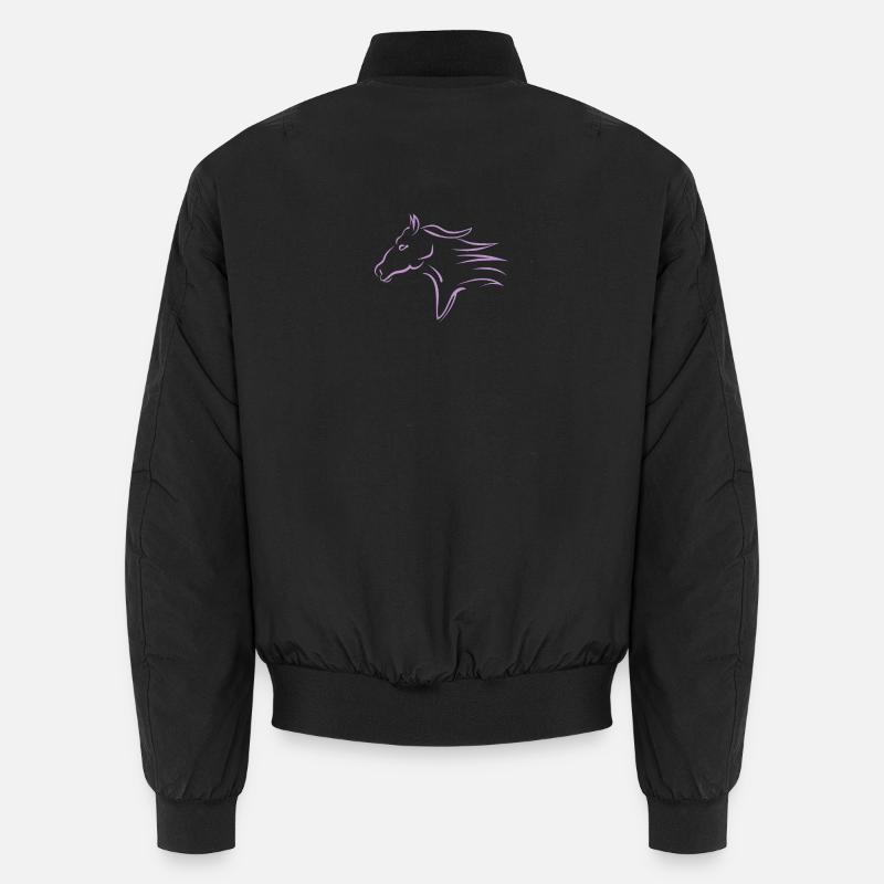 Tête de cheval rapide Bomber unisexe