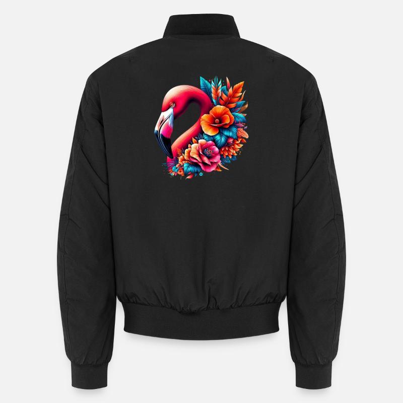 Flamingo Unisex Bomberjacke